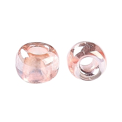 (631) Light Rosaline Transparent Luster Toho perles de rocaille rondes, perles de rocaille japonais, (631) lustre transparent rosaline clair, 11/0, 2.2mm, Trou: 0.8mm, environ5555 pcs / 50 g