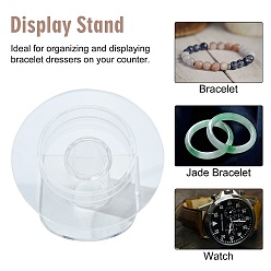 Clair Bracelets en verre organique / affichage des bracelets, clair, 70x80x75mm