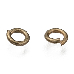 Antique Bronze Open Jump Rings Brass Jump Rings, Cadmium Free & Lead Free, Antique Bronze, 5x1mm, 18 Gauge, Inner Diameter: 3mm, about 6000pcs/500g
