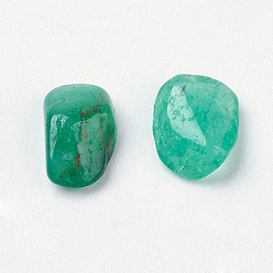 Green Aventurine Natural Green Aventurine Beads, Chip, Tumbled Stone, No Hole/Undrilled, 4~11x4~9mm, about 4672pcs/1000g