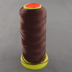 Saddle Brown Nylon Sewing Thread, Saddle Brown, 0.8mm, about 300m/roll