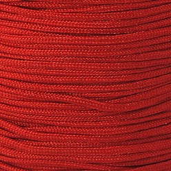 Red Nylon Thread, Round, Red, 2mm in diameter, about 71.08 yards(65m)/roll