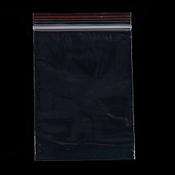 Clear Plastic Zip Lock Bags, Resealable Packaging Bags, Top Seal, Self Seal Bag, Rectangle, Clear, 10x7cm, Unilateral Thickness: 2 Mil(0.05mm)