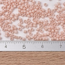 (DB1493) Opaque Clair Saumon Perles miyuki delica, cylindre, perles de rocaille japonais, 11/0, (db 1493) saumon clair opaque, 1.3x1.6mm, trou: 0.8 mm, sur 2000 pcs / bouteille, 10 g / bouteille
