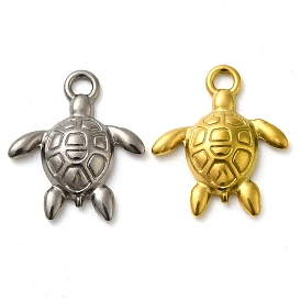 Ионное покрытие (ip) 304 подвески из нержавеющей стали, черепаховый шарм