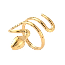 304 из нержавеющей стали манжеты кольца, змея, для женщин