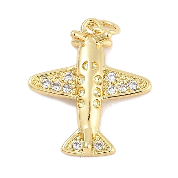 Стойки обшивки латунные подвески, с кубического циркония, самолет прелести, долговечный, без свинца и без кадмия, с целью перехода в кольце