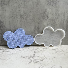 DIY Cloud Display Base Silicone Molds, Resin Casting Molds, for UV Resin, Epoxy Resin Craft Making