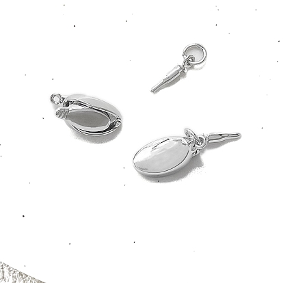 Застежки латунные коробки, для изготовления ювелирных изделий