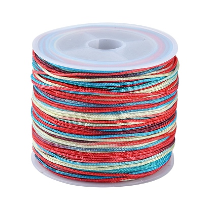 China Factory Nylon Thread, Segment Dyed Chinese Knotting Cord