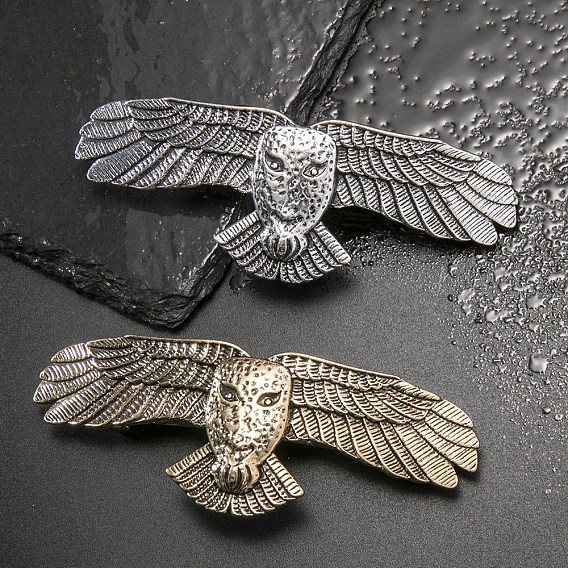 Застежка-молния из сплава, орел, аксессуары для волос для женщин и девочек