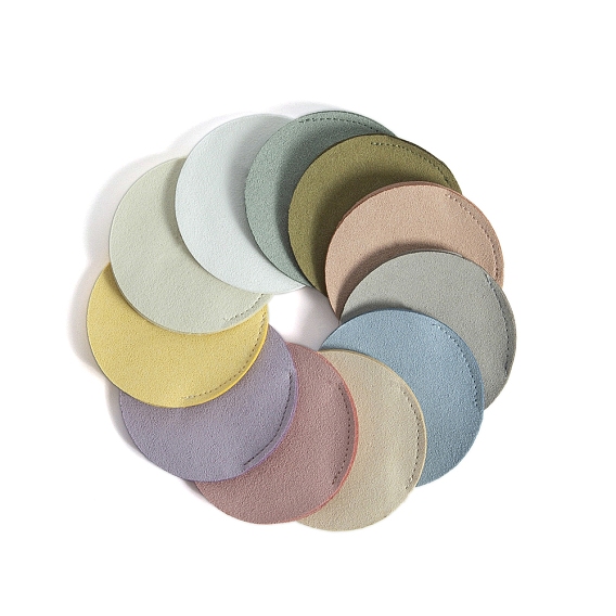 Бархатный мешочек для хранения ювелирных изделий, круглая сумка-конверт