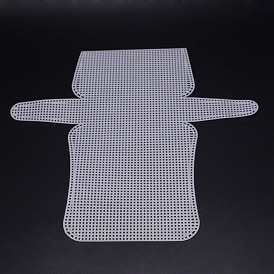 Harz-Mesh-Canvas-Taschenblätter, zum Basteln von Strickhandtaschenzubehör