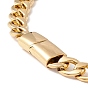 Ion Plating(IP) 304 Stainless Steel Curb Chains Necklace for Women