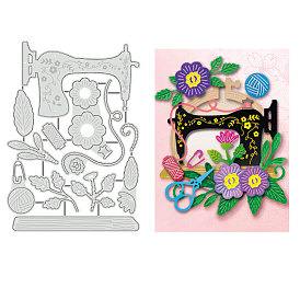 Швейная тема, трафареты для резки штампов из углеродистой стали, для diy scrapbooking, Фотоальбом, декоративная бумага для тиснения, цвет нержавеющей стали