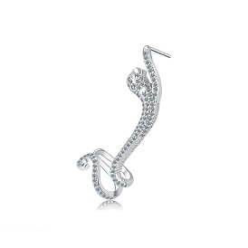  Creative and Stylish Leopard Ear Studs and Ear Clips - Minimalist, European and American Ear Accessories.