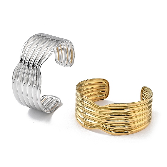 304 женские браслеты-манжеты из нержавеющей стали