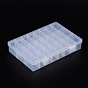 Plastic Bead Storage Containers, Adjustable Dividers Box