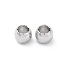 Латунные бусины, без кадмия, без никеля и без свинца, круглые