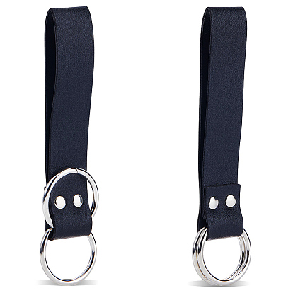 2шт. пряжки для ремня из сплава, имитирующие кожу, прямоугольные, платина