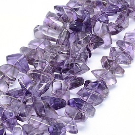 Natürlichen Amethyst Perlen Stränge, Nuggets