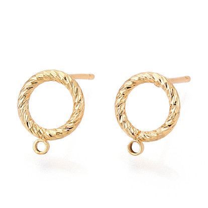 Изделия из латуни, долговечный, кольцо, без никеля 