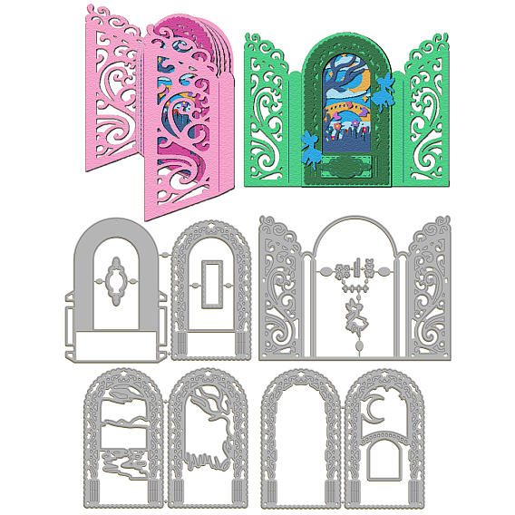 Углеродистая сталь разрезает трафареты, для diy scrapbooking, Фотоальбом, декоративная бумага для тиснения, форма для поздравительных открыток