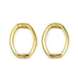 Овальные латунные застежки-крутилки, долговечный, без кадмия и без свинца, стойки покрытие