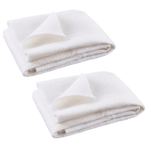 2Pcs Wool Fabric, for DIY Crafts Sewing Accessories