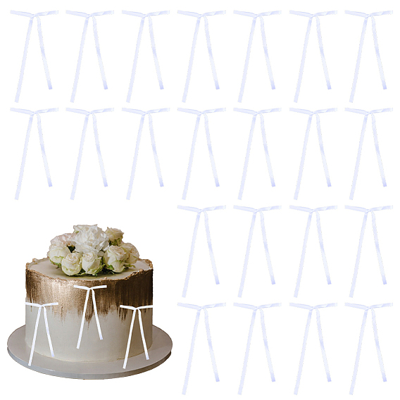 50шт. полиэстеровые бантики для украшения вечеринки