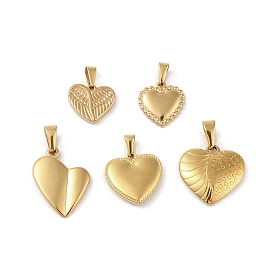 Вакуумное покрытие pvd 304 подвески из нержавеющей стали, шарма сердца