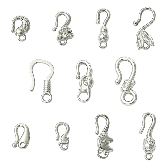11 шт. 11 стили 304 застежки-крючки из нержавеющей стали