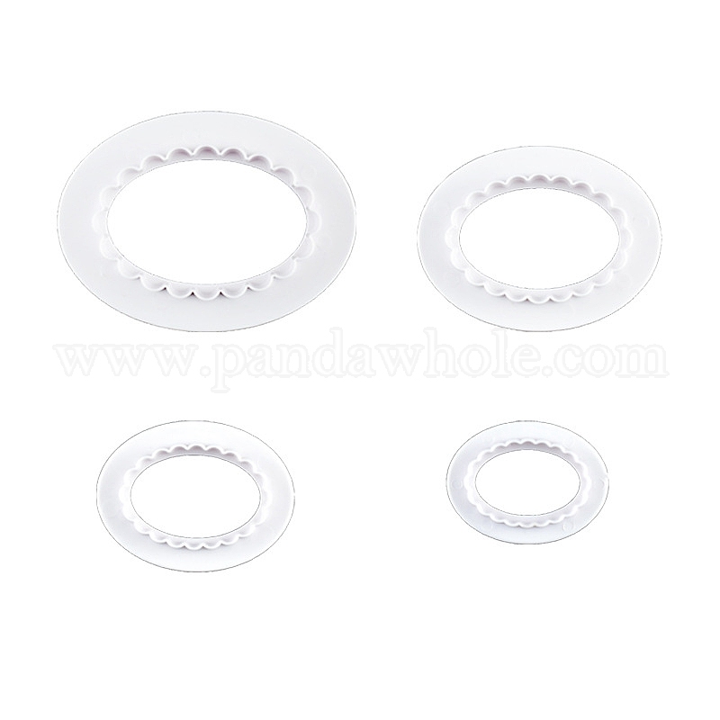 Oval Fondant Cookie Pastry Cutter Set