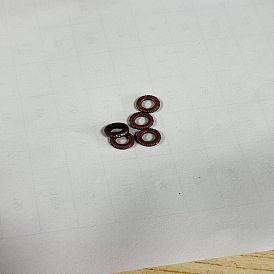 Micro latón pavimentan granos europeos zirconia cúbico, abalorios de grande agujero, sin plomo y el cadmio, anillo