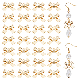 50 латунные подвески шт., без свинца и без кадмия, бантом