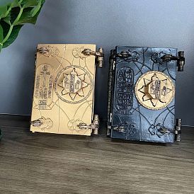 Mummy book of the dead book of the dead magic book resin handicraft decoration