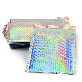 Лазерные пластиковые самозапечатывающиеся пакеты из пленки, пузырчатая почтовая программа, мягкие конверты, прямоугольные