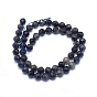 Natural Iolite Beads Strands, Round, Faceted