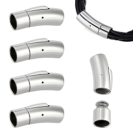 6 шт. 304 застежки для часов из нержавеющей стали