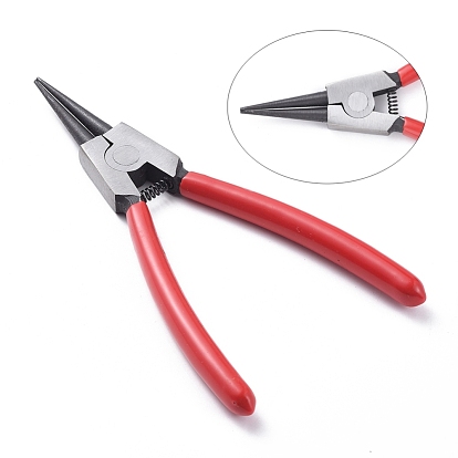 Carbon Steel Jewelry Pliers, Round Nose Pliers(It can be used to dismantling chains)