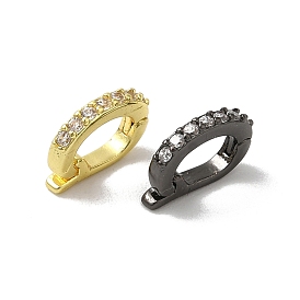 Латунные микро проложить кубического циркония раз за застежками, без свинца и без кадмия, долговечный