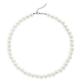 Chic Pearl Necklace for Women - Unique Design, High-end Style Lock Collar Chain Jewelry