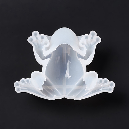3D Animal Figurine Silicone Molds, Resin Casting Molds, for UV Resin & Epoxy Resin Craft Making, White