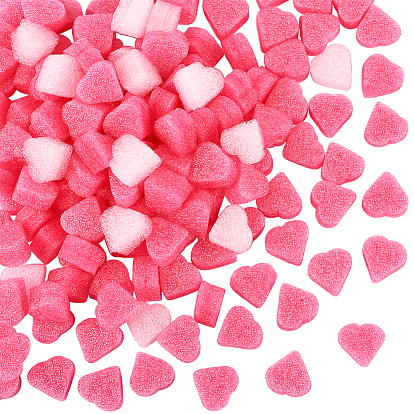 500шт. пенопластовых шариков в форме сердца, для изготовления поделок на свадьбу и праздник своими руками