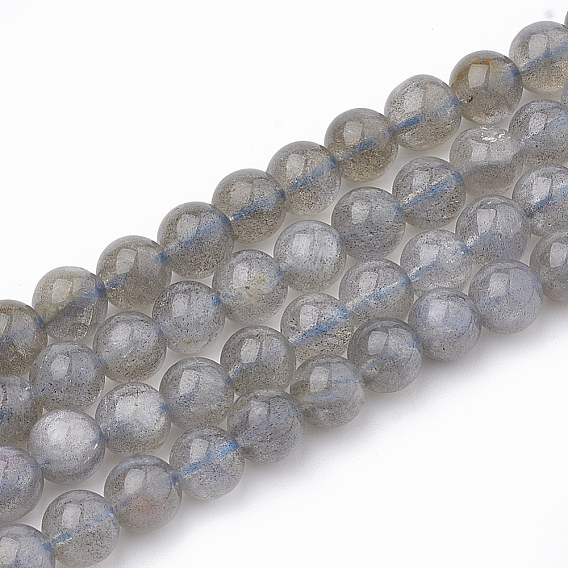 Природные лабрадорита бисер нитей, круглые