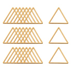 304 anneau de liaison en acier inoxydable, triangle