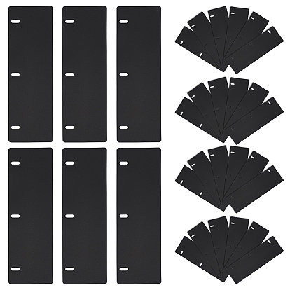 Пластиковые разделители для папок, Вкладка индексной страницы для планировщика, блокнота и переплетных листов, прямоугольные