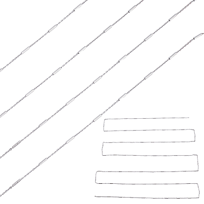 5 шт. кабельные цепи из нержавеющей стали, пайки, колонка