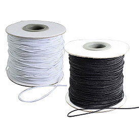 Gorgecraft Round Elastic Cord, with Nylon Outside and Rubber Inside