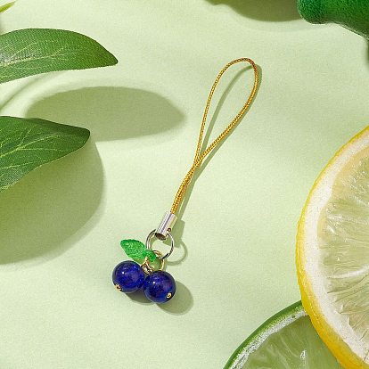 Ремешки для мобильных телефонов из вишневого стекла и акрила, Мобильные аксессуары